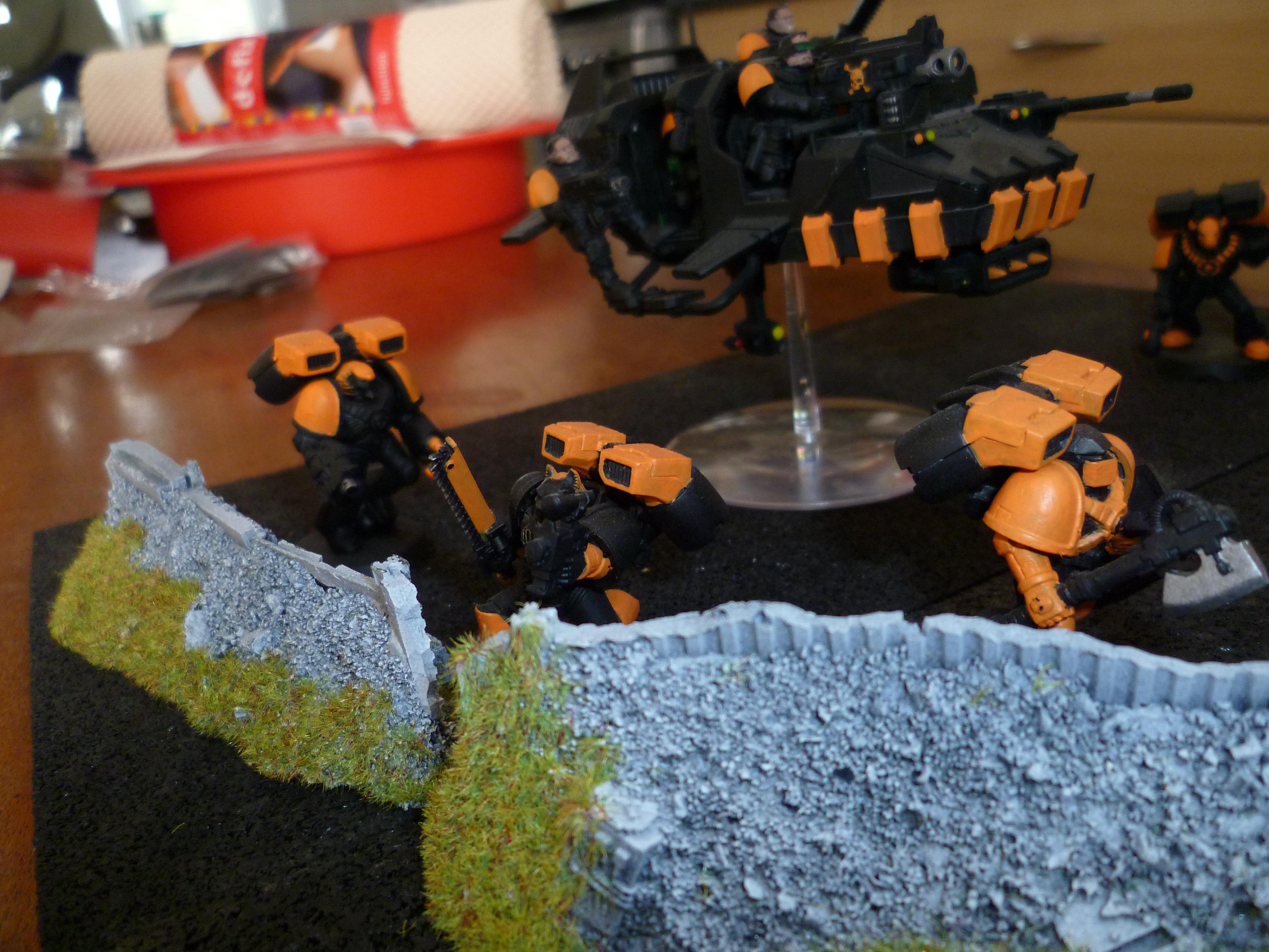 Assault Marines, Puppetswar, Warhammer 40,000 squad 03 Gallery